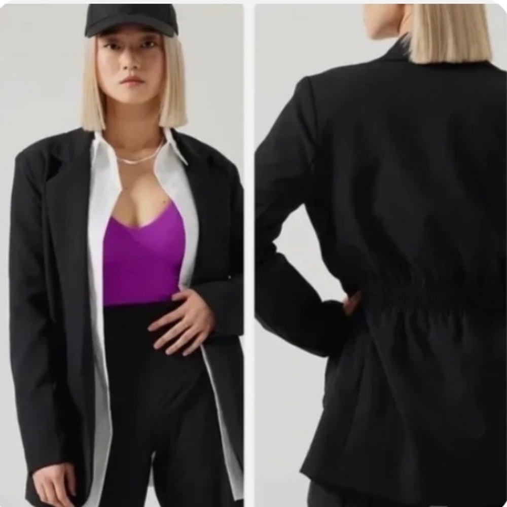 Athleta Black Blazer Jacket